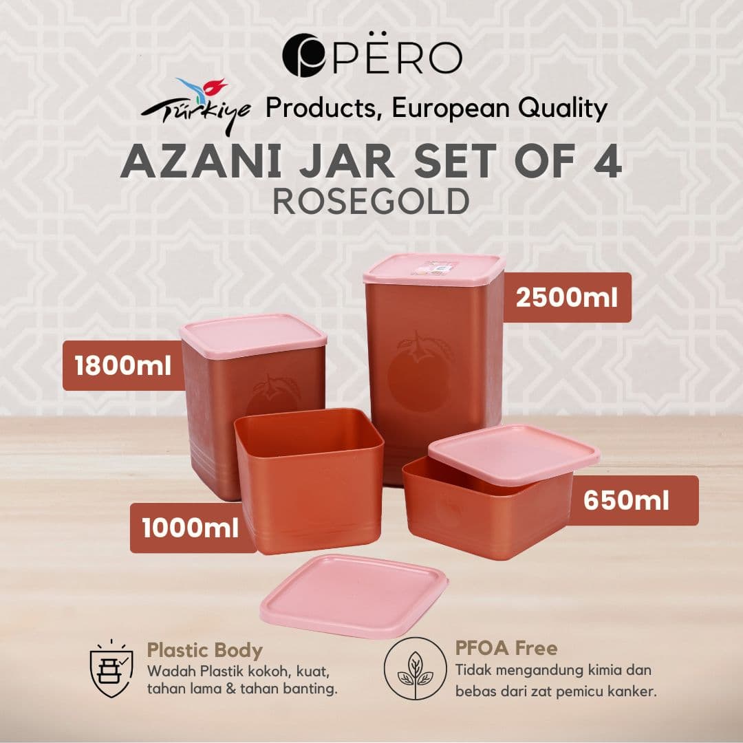 Azani Jar Set of 4