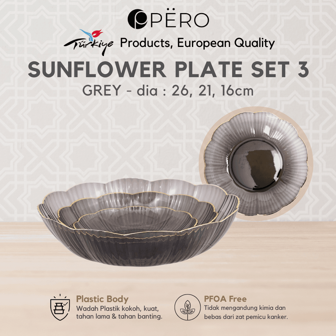 Sunflower Plate Set (26x6.8)