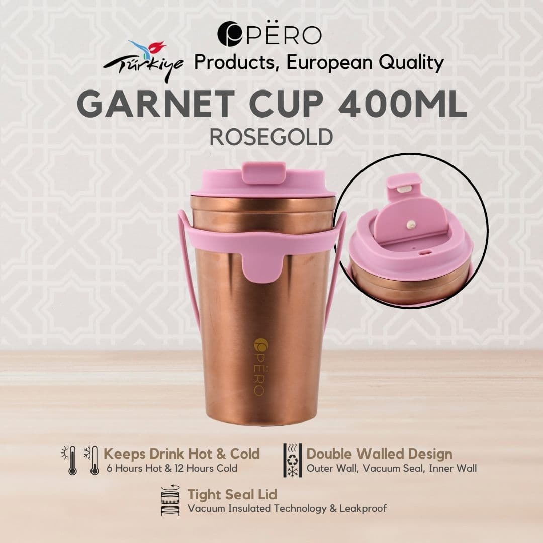 Garnet Cup With Silicon Strap